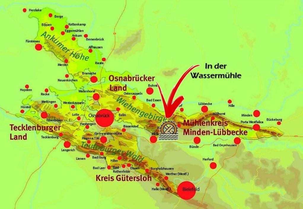 In Der Wassermuehle Melle Kültér fotó